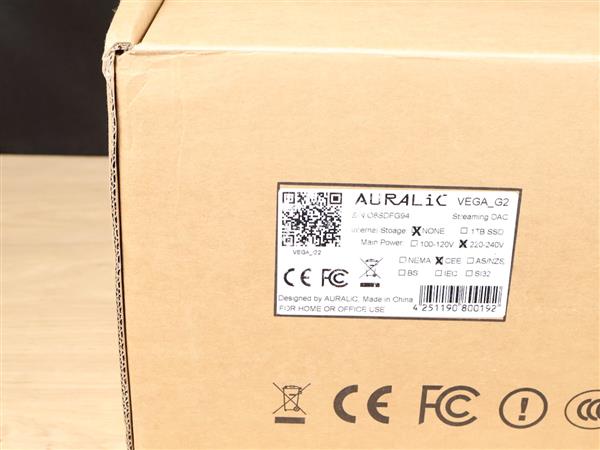 Grote foto auralic vega g2 highend audio dac digital preamplifier audio tv en foto cd spelers