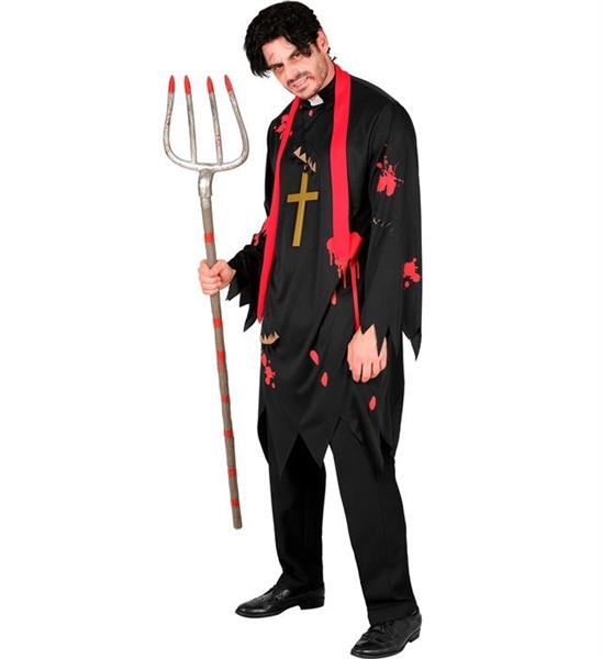 Grote foto halloween kostuum heren zombie priester verzamelen overige verzamelingen