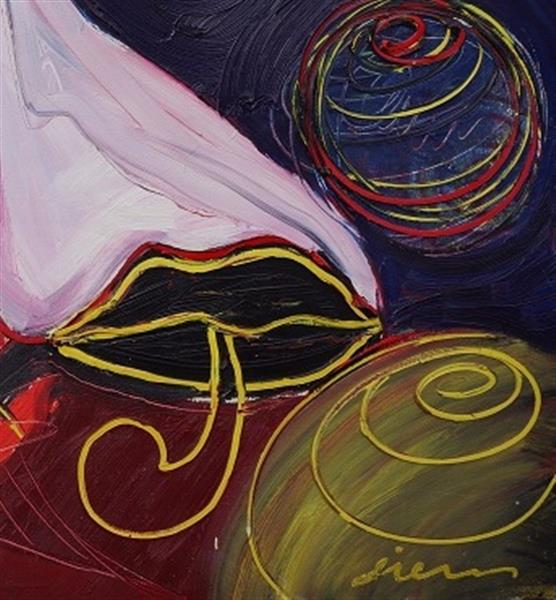 Grote foto peter diem red square antiek en kunst modern