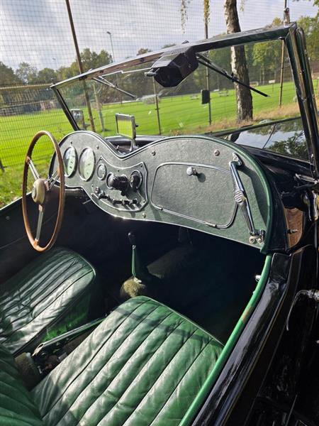 Grote foto mg td zwart 1953 auto mg