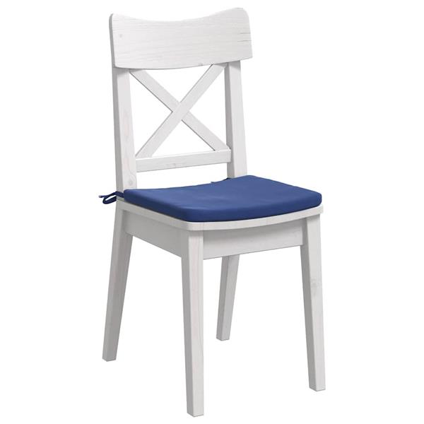 Grote foto vidaxl zitkussens 4 pcs politieblauw 40 x 40 x 3 cm fluweel huis en inrichting woningdecoratie