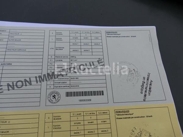 Grote foto ford super major landbouwtractor lier agrarisch tractoren