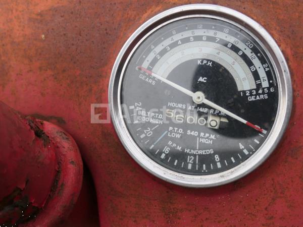 Grote foto david brown 950 landbouwtractor met voorlader vin 950a401320 agrarisch tractoren