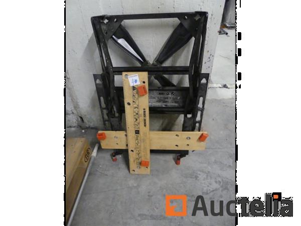 Grote foto m tabo ds 7226d dubbele gezogen slijper black decker opklapbare werktafel 9714 040 doe het zelf en verbouw ijzerwaren en bevestigingsmiddelen