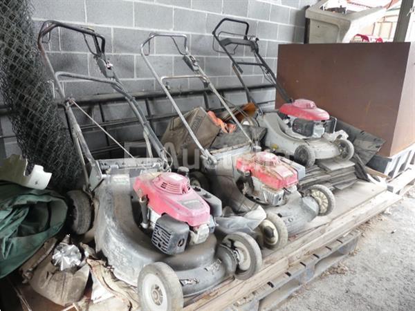 Grote foto 3 honda grasmaaiers tuin en terras zitmaaiers