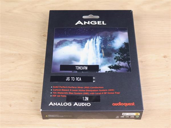 Grote foto audioquest angel highend silver audio phono tonearm interconnect din rca 1 2 metre audio tv en foto onderdelen en accessoires