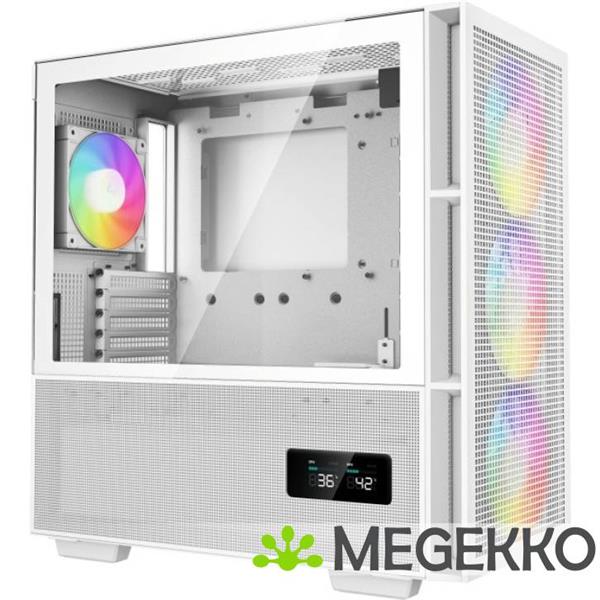 Grote foto deepcool ch560 digital wh computers en software behuizingen en kasten