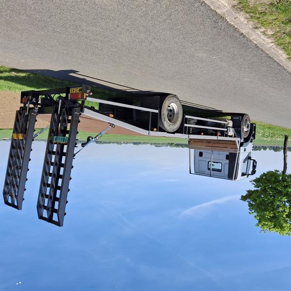 Grote foto iveco oprijwagen machinetransporter euro 5 automaat 19 ton doe het zelf en verbouw vrachtwagens