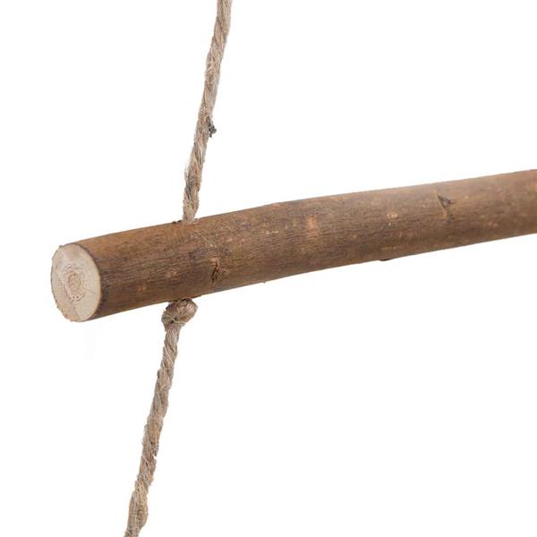 Grote foto vidaxl hangende kerstboom met topster 86x180 cm natuurlijke tak diversen overige diversen