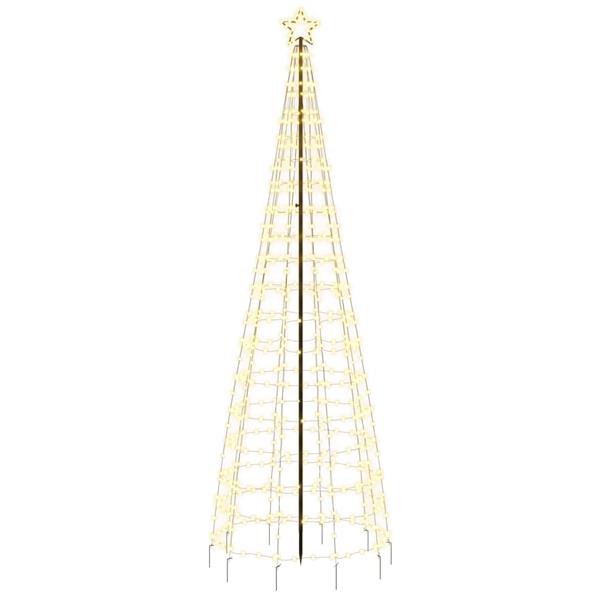 Grote foto vidaxl led kerstboom met spikes 570 leds warm wit 300 cm diversen overige diversen