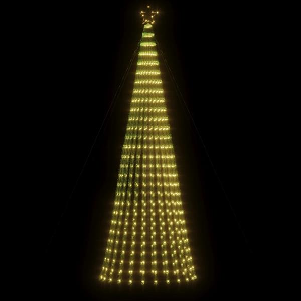 Grote foto vidaxl led kerstboom 688 leds warm wit 300 cm diversen overige diversen