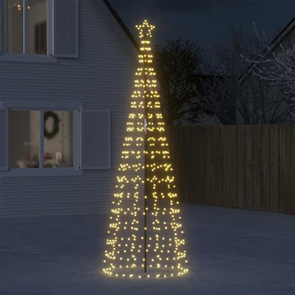 Grote foto vidaxl led kerstboom met spikes 570 leds warm wit 300 cm diversen overige diversen