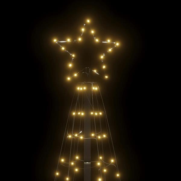 Grote foto vidaxl led kerstboom met spikes 220 led warm wit 180 cm diversen overige diversen