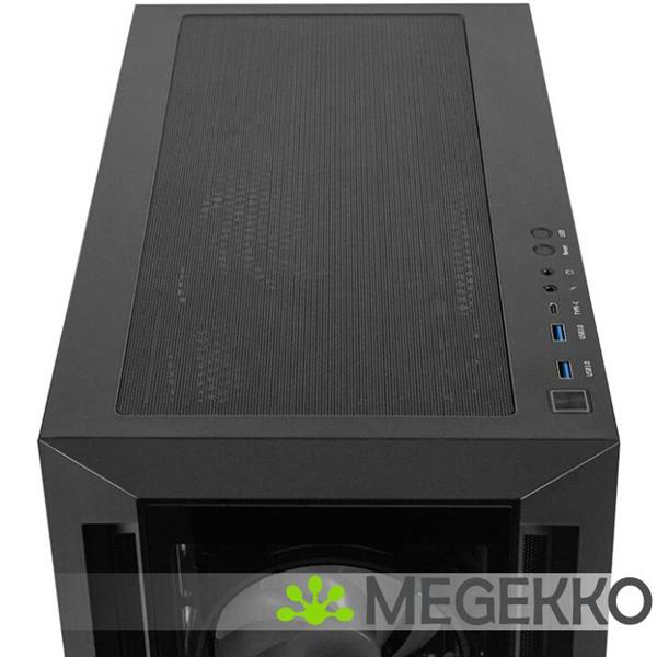 Grote foto chieftec apex atx midi tower zwart computers en software behuizingen en kasten