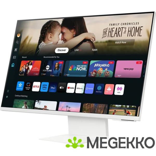 Grote foto samsung smart m8 ls32dm801uuxen 32 4k ultra hd usb c va monitor computers en software overige computers en software