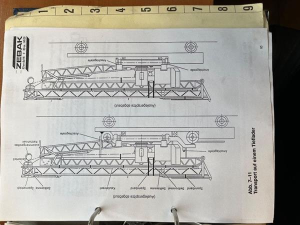 Grote foto daf 2500 zebak movilift 200 1 380v electric 1999 bouwkraan doe het zelf en verbouw kranen en graafmachines