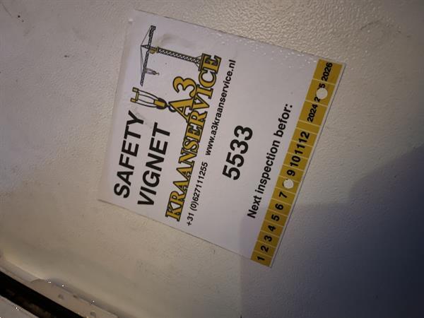 Grote foto daf 2500 zebak movilift 200 1 380v electric 1999 bouwkraan doe het zelf en verbouw kranen en graafmachines