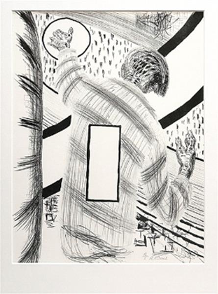 Grote foto nieuw werk van roger raveel en panamarenko antiek en kunst overig