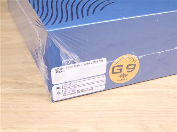 Grote foto siltech 380i classic legend g9 silver gold audio interconnects rca 0 75 metre new 25 off audio tv en foto onderdelen en accessoires