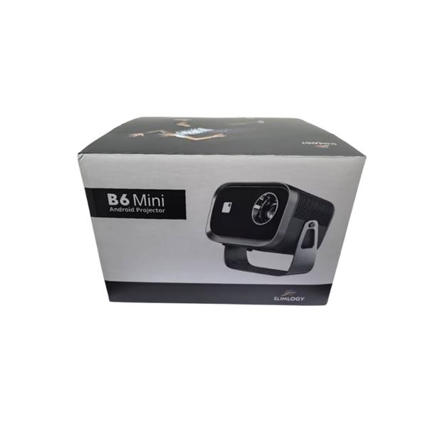 Grote foto slimlogy b6 mini beamer projector hd 720p android smart projector 4k diversen overige diversen
