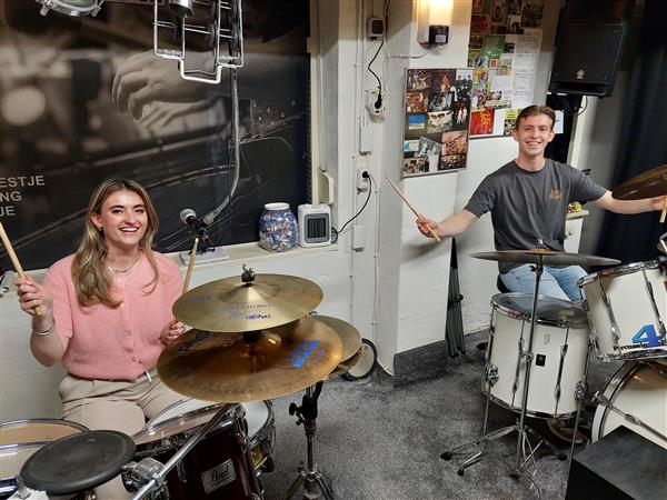 Grote foto drumlessen en drum workshops allerlei muziek en instrumenten drumles
