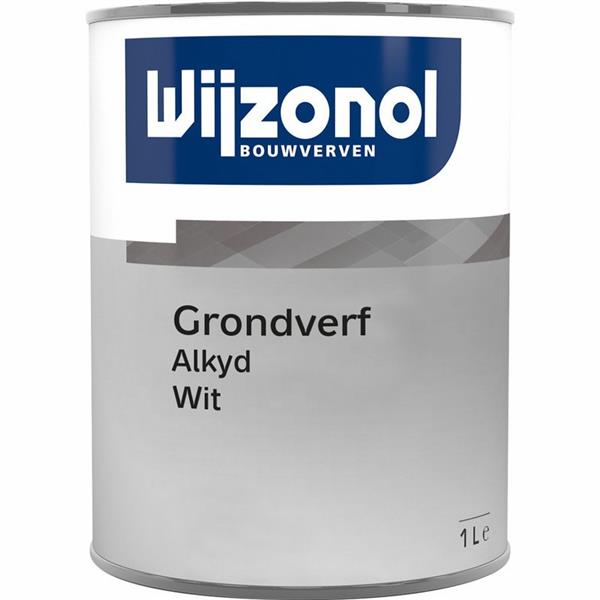 Grote foto grondverf alkyd 1 liter doe het zelf en verbouw verven en sierpleisters