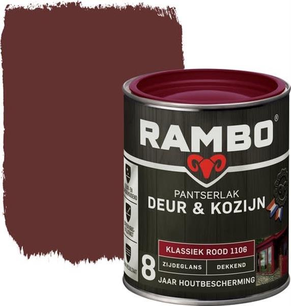 Grote foto pantserlak deur kozijn zijdeglans 750 ml doe het zelf en verbouw verven en sierpleisters