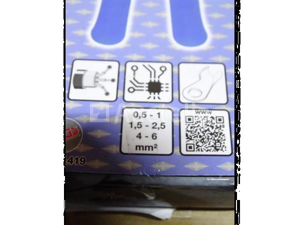 Grote foto bgs 1419 krimptang 2 pz2 kruisschroevendraaiers doe het zelf en verbouw gereedschappen en machines