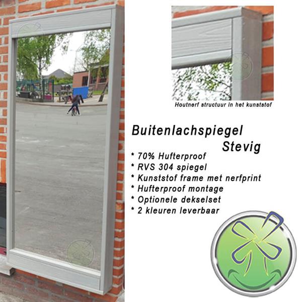 Grote foto buitengeschikte lachspiegels in composiet hobby en vrije tijd feestartikelen