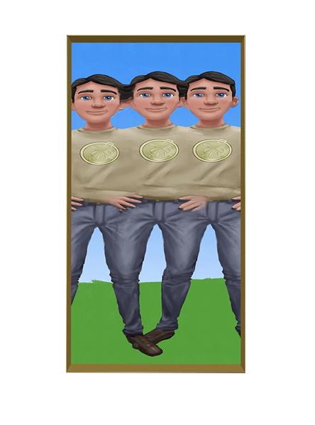 Grote foto buitengeschikte lachspiegels in composiet hobby en vrije tijd feestartikelen