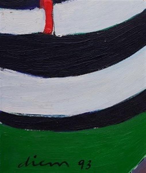 Grote foto peter diem inter stellar highway antiek en kunst modern