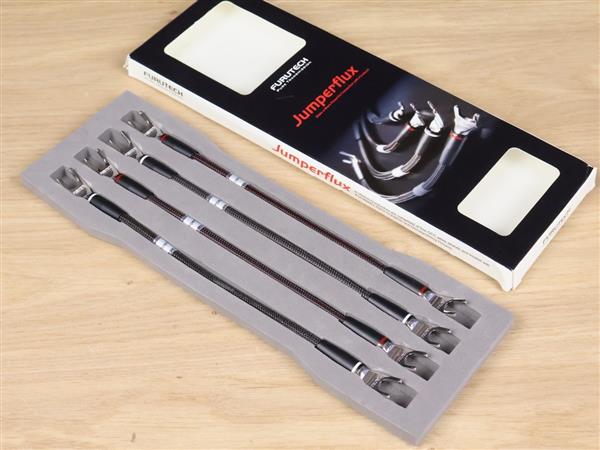 Grote foto furutech jumperflux s audio speaker cable jumpers 0 2 metre audio tv en foto onderdelen en accessoires