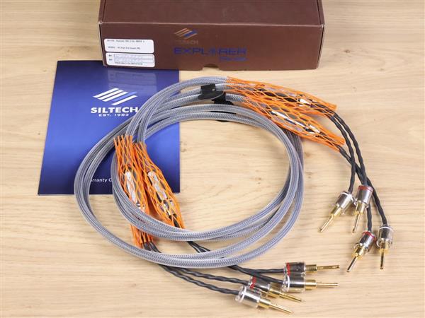 Grote foto siltech explorer 180l audio speaker cables 2 0 metre audio tv en foto onderdelen en accessoires