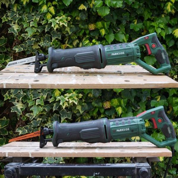 Grote foto parkside reciprozaag pfs850 met koffer doe het zelf en verbouw gereedschappen en machines