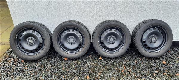 Grote foto vw velgen met dunlop winterbanden 205 55 16 auto onderdelen banden en velgen