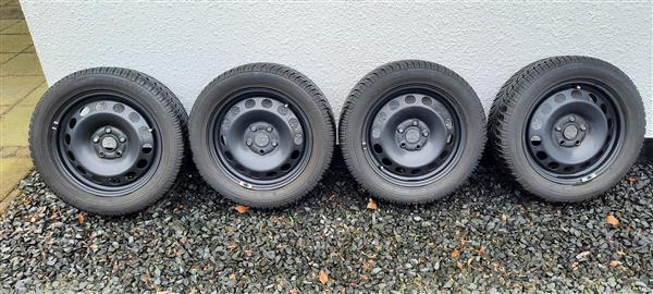 Grote foto vw velgen met dunlop winterbanden 205 55 16 auto onderdelen banden en velgen