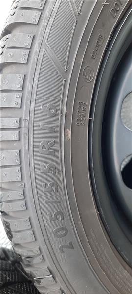 Grote foto vw velgen met dunlop winterbanden 205 55 16 auto onderdelen banden en velgen