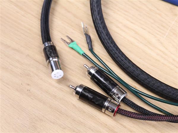 Grote foto furutech project v1 t ncf highend audio phono tonearm interconnect din rca 1 5 metre audio tv en foto onderdelen en accessoires