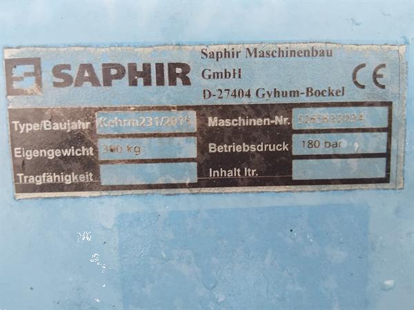 Grote foto saphir 231 veegmachine rolbezem agrarisch algemeen