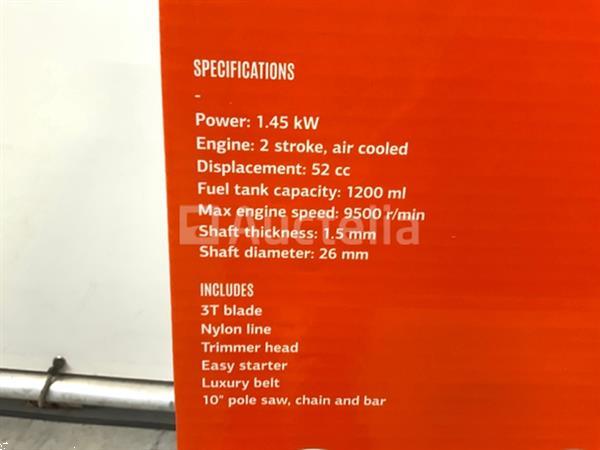 Grote foto multifunctionele snoeigereedschapsset daewoo damtx520 doe het zelf en verbouw hefwerktuigen