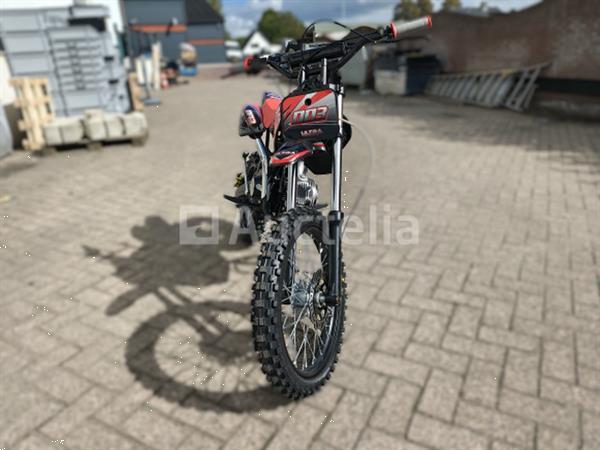 Grote foto crosmotor 110cc benzine rood doe het zelf en verbouw overige doe het zelf en verbouw