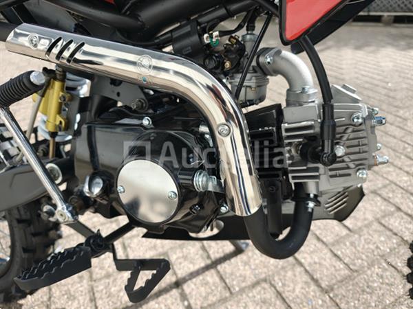 Grote foto crosmotor 110cc benzine rood doe het zelf en verbouw overige doe het zelf en verbouw