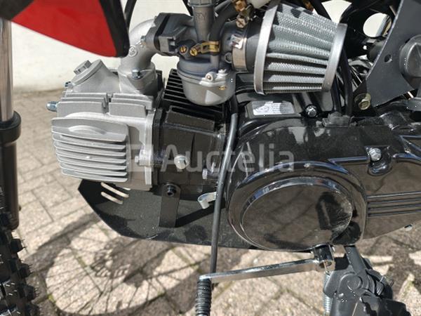 Grote foto crosmotor 110cc benzine rood doe het zelf en verbouw overige doe het zelf en verbouw