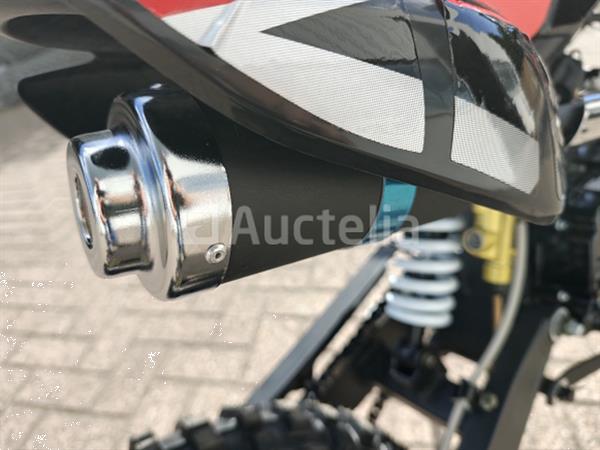 Grote foto crosmotor 110cc benzine rood doe het zelf en verbouw overige doe het zelf en verbouw