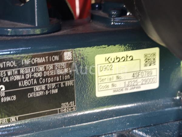 Grote foto cougar 2025 xt 18u minigraafmachine met kubota motor d902 doe het zelf en verbouw kranen en graafmachines