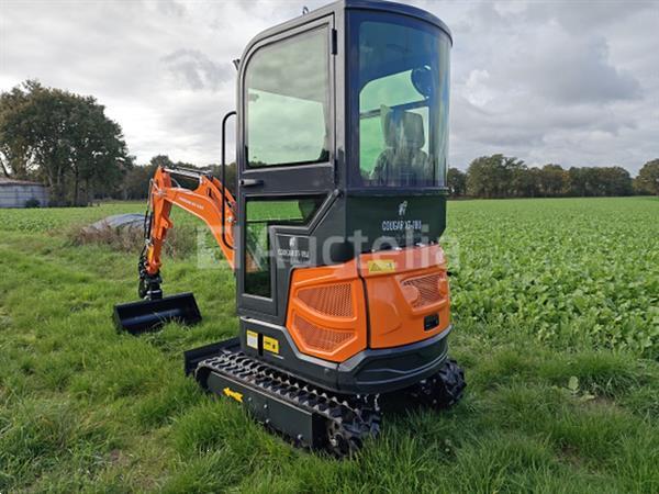 Grote foto cougar 2025 xt 18u minigraafmachine met kubota motor d902 doe het zelf en verbouw kranen en graafmachines