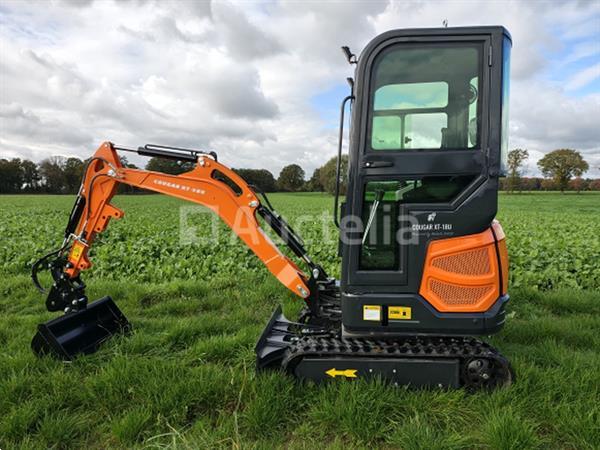 Grote foto cougar 2025 xt 18u minigraafmachine met kubota motor d902 doe het zelf en verbouw kranen en graafmachines