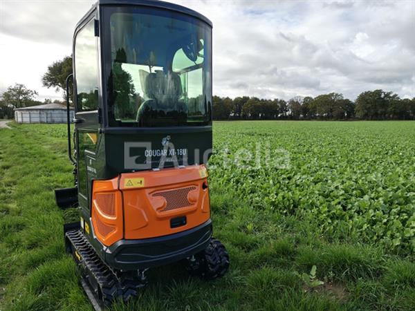 Grote foto cougar 2025 xt 18u minigraafmachine met kubota motor d902 doe het zelf en verbouw kranen en graafmachines