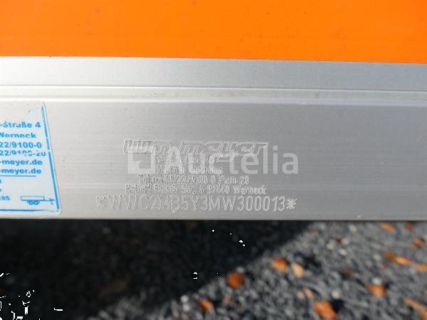 Grote foto meyer dubbelassige aanhangwagen wm eg mb vin wwc2mb5y3mw300013 agrarisch aanhangwagens