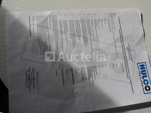 Grote foto hulco terrax 2 dubbelassige oplegger vin whlt2300100040298 agrarisch aanhangwagens